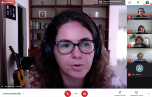 Imagem de tela da 56ª Reunião do CoAd