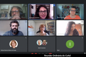 Imagem de captura de tela do Google Meet