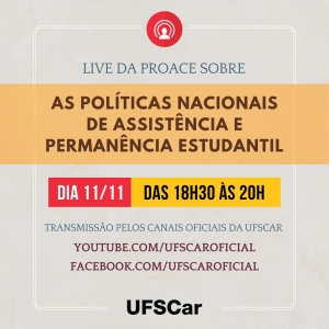 arte com as informações sobre o evento