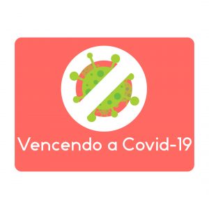 Logo Vencendo a Covid-19