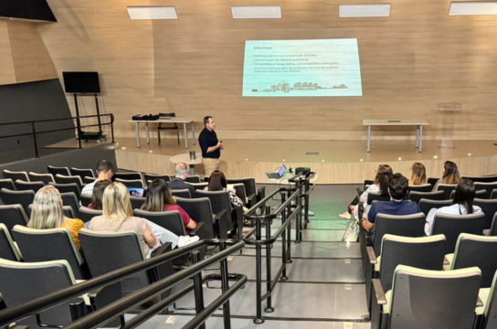7ª Reunião Ordinária do Conselho Consultivo do HU-UFSCar. Foto: Assessoria de Comunicação HU-UFSCar.