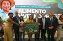 Diretor do Campus Lagoa do Sino da UFSCar participa do evento de lançamento de planos para soberania alimentar