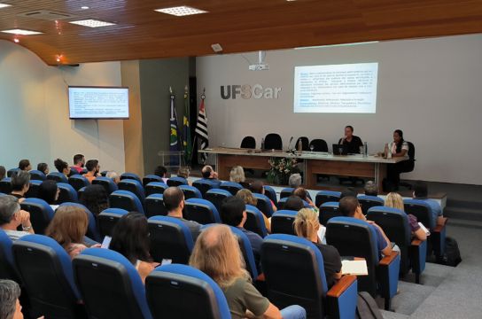 Equipe da ProAd apresentou as atividades das coordenadorias de orçamento, finanças e contabilidade, bem como as portarias e prazos de 2023