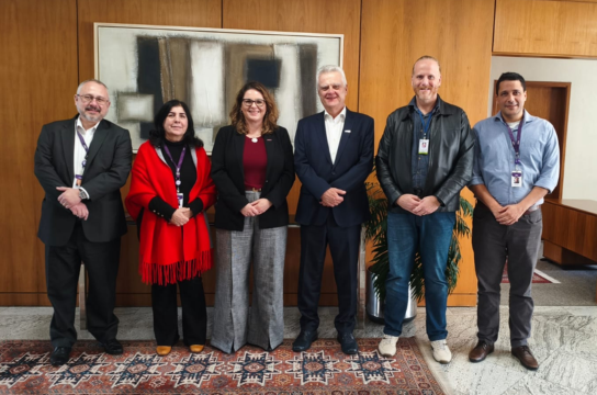 Encontro entre UFSCar e Comitê Executivo do CIEE na cidade de São Paulo.